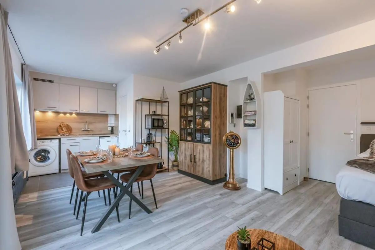 Apartment Huswell - Charming Studio With Terrace Nearby The Beach Middelkerke Belgium